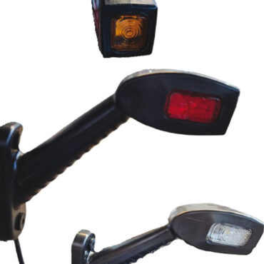 Left side position LED light rubber body