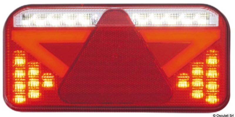 Dotati di un sistema integrato di resistenza che rende compatibili tutti i fanali a led con le autovetture di ultima generazione con elettronica avanzata.È dotato di 6 funzioni: posizione, stop, freccia, retronebbia, retromarcia, catadiottro.È composto da un set connessioni: ghiera, connettore, terminali.