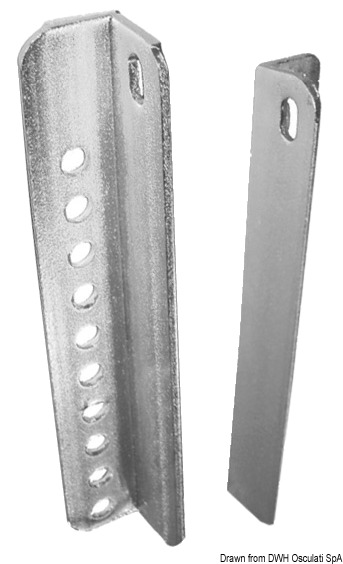 Multiple-bore angle bars 250 mm