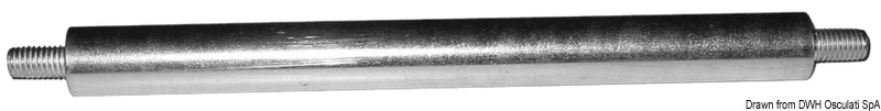 Pin Ø 20 mm length 205 mm