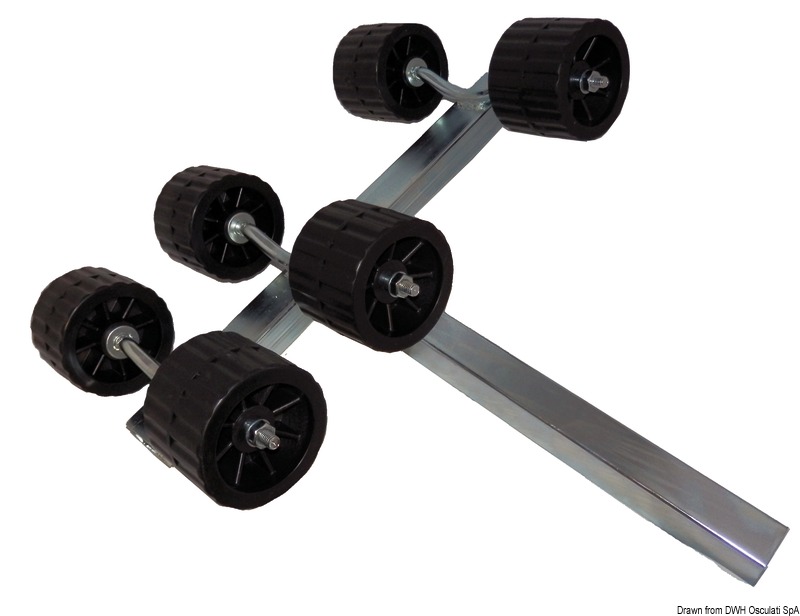 Swinging roller 40 mm 6-rollers
