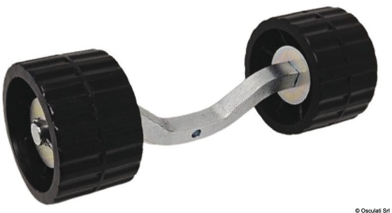 Rullo fisso prof. estruso 20 mm e sagomato 120x75 mm