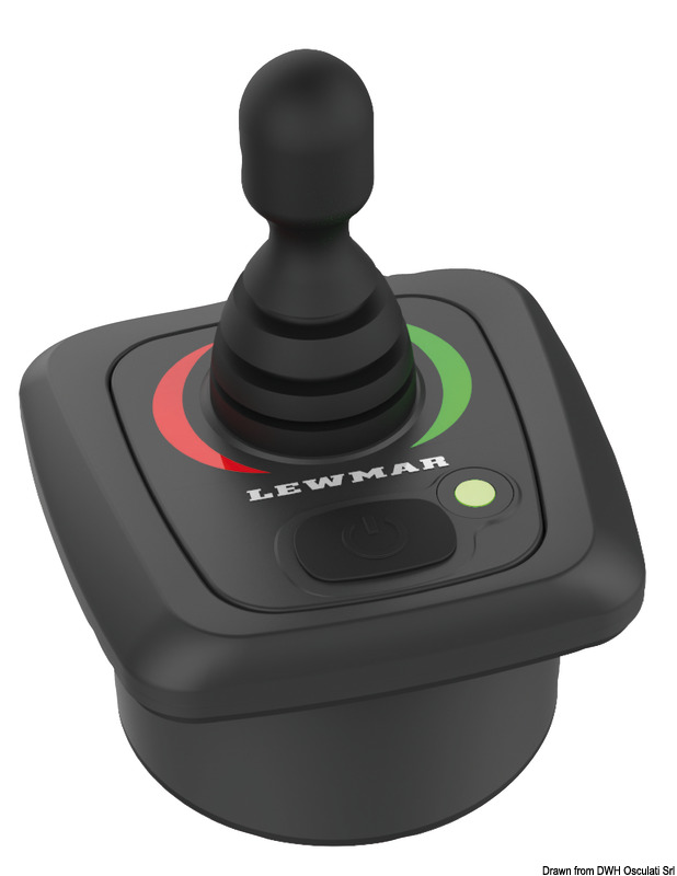 Questa gamma di joystick & joypad offre un ottimo controllo tattile.I pannelli di controllo sono installati senza necessità di accesso posteriore e sono dotati di una cornice a scatto per nascondere perfettamente il montaggio viti.È inclusa anche una copertura rimovibile che fornisce ulteriore sicurezza contro l'uso accidentale e offre maggiore protezione ambientale.Il pannello a membrana è sigillato da polvere e umidità. Disponibili controller singoli e doppi.I controller doppi consentono il controllo totale dell'imbarcazione tramite il tastierino multi-asse. Alimentazione a doppia tensione 12/24 V.L'indicatore LED multifunzione visualizza la distribuzione del sistema, il funzionamento del propulsore, la bassa tensione, avvisi di temperatura del motore e condizioni di guasto.
