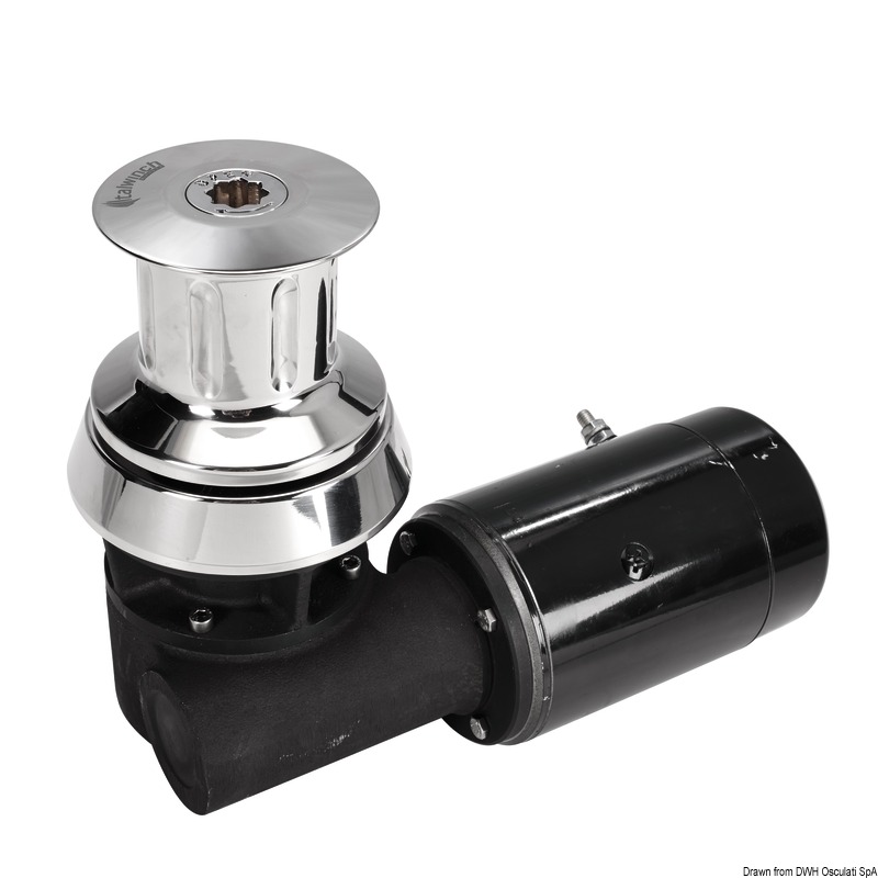 Carcassa in acciaio inox AISI 316. Motore stagno IP67.
