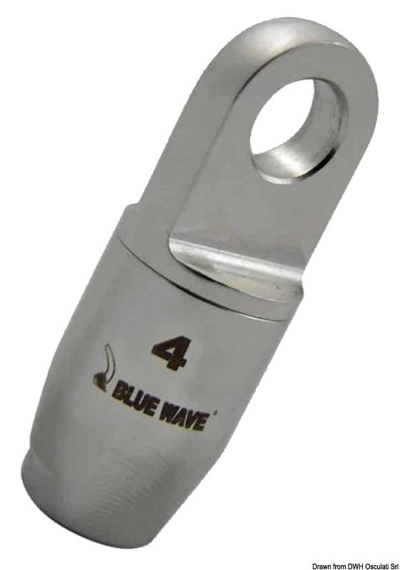 In acciaio inox 316 lucidato