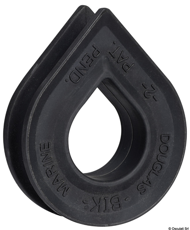 Realizzata in elastomero speciale di colore nero. Garantiscono un ormeggio elastico ed eliminano gli stress alla linea di ormeggio.
