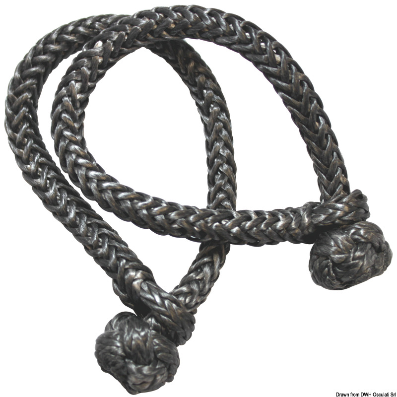I grilli in tessile sono prodotti artigianalmente partendo dalla cima D12 Marlow in Dyneema scalzato SK78.Rispetto ai comuni grilli in acciaio, offrono una capacità di tiro eccezionale riducendo notevolmente il peso.Colore disponibile: nero.