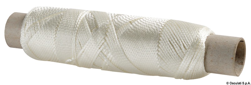 Rocchetti da 100 m, in purissimo nylon 100%, per usi generici a bordo, per impiombature, per cuciture ecc.
