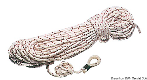 Colore bianco con segnalino, preconfezionati con impiombatura e redance in nylon.