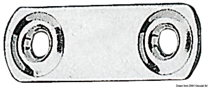 Permettono il fissaggio della fascia a murata o in coperta.