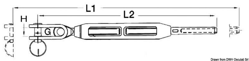 Con canula in bronzo cromato e terminali in acciaio inox AISI 316, da comporre secondo esigenze.