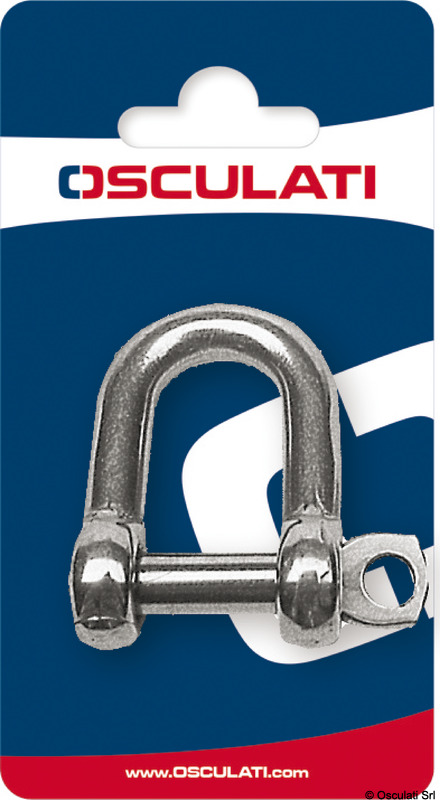 In acciaio inox AISI 316 lucidato. Forgiati e lucidati a specchio.