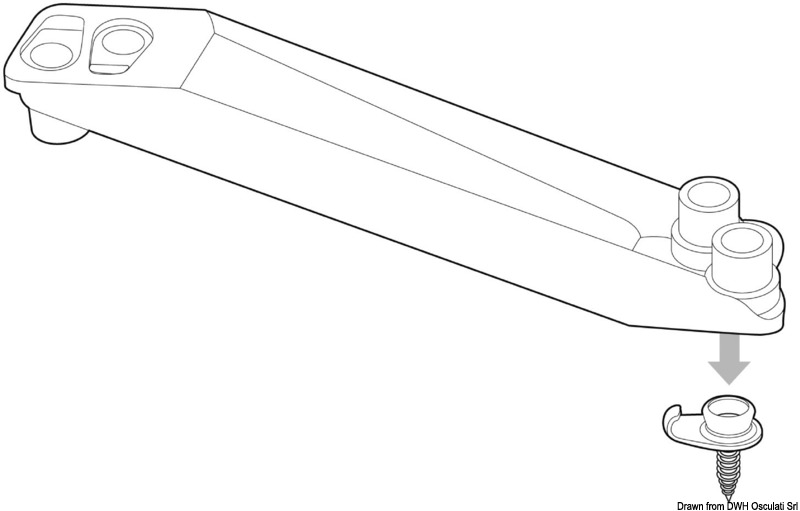 Bottoni in acciaio inox AISI 316.Il maschio presenta un dente di aggancio per la femmina, che a sua volta ha uno specifico labbro di ritegno. Le due novità combinate permettono di tendere al meglio il telo e nello stesso tempo ne evitano lo sgancio accidentale.