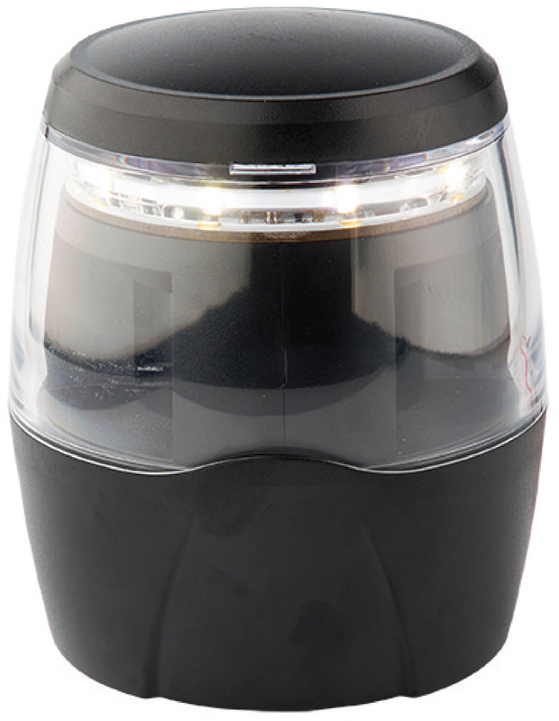 Carcassa con lenti in policarbonato UV resistente.