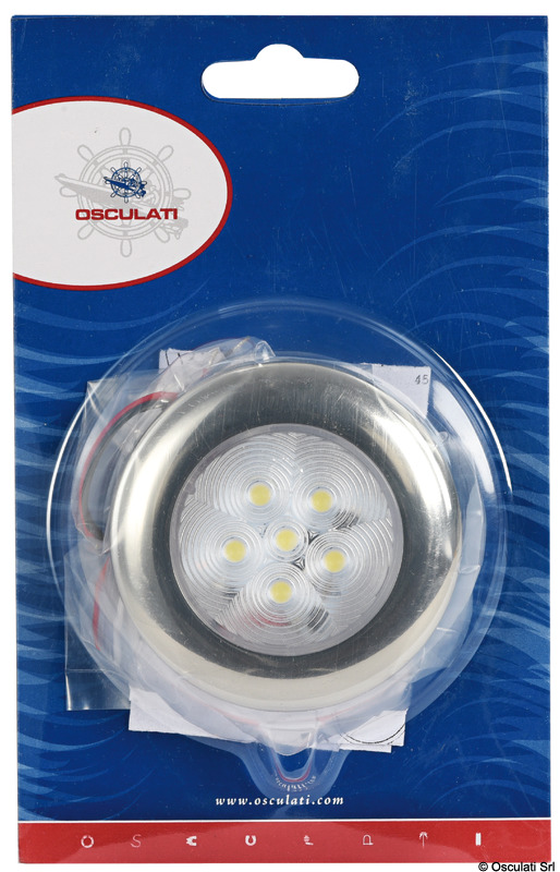 Corpo in ABS, ghiera in acciaio inox.