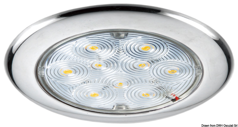 Corpo in acciaio inox.