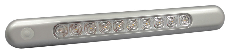 Sorgente luminosa LED SMD-HD alta efficenza. Versione base piana, ideale per vani motore, bagni, locali cucina, sotto i boma sulle barche a vela, ecc.