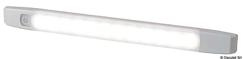 Plafoniere slim a LED con telaio in alluminio con switch integrato, ideale per ambienti interni ed esterni.