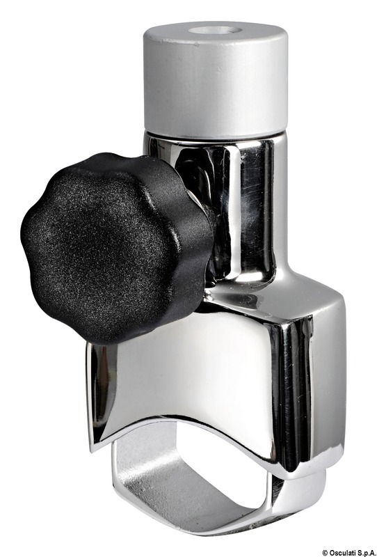 Realizzate in acciaio inox ed alluminio. Rendono il faro removibile grazie al sistema di fissaggio con pomello in plastica.