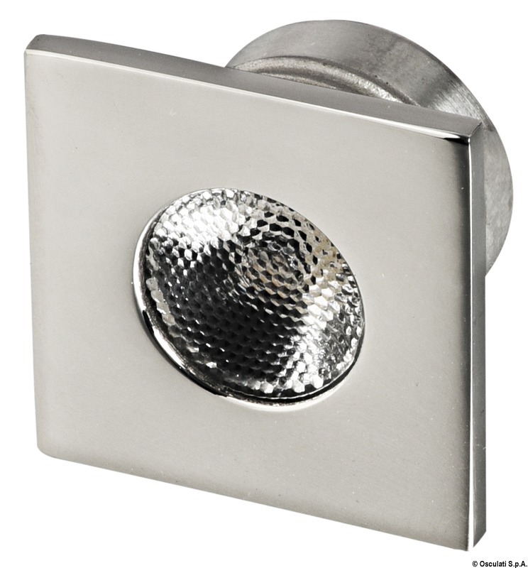 Corpo in acciaio inox AISI 316 microfuso e lucidato. Montaggio a pressione.