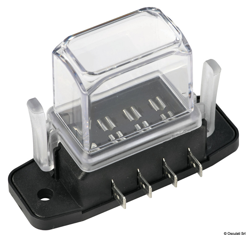Utilizzabile coi seguenti fusibili: standard, mini, micro, standard riarmabili, mini riarmabili, micro riarmabili.