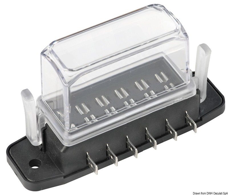Utilizzabile coi seguenti fusibili: standard, mini, micro, standard riarmabili, mini riarmabili, micro riarmabili.