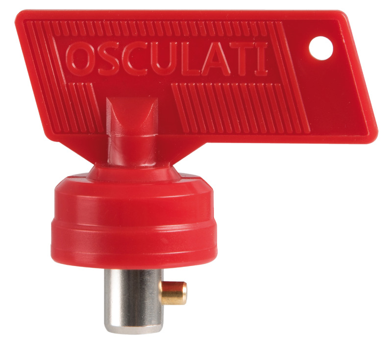 In tecnopolimero nero con fissaggio su flangia. Completo di cappuccio stagno. Contatti in rame e perno in ottone cromato. Perno in ottone nichelato.