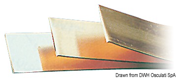 Misura regolamentare a norme RINA 2x20 mm, atto a collegare tra loro i vari cavi di massa dell’opera viva.