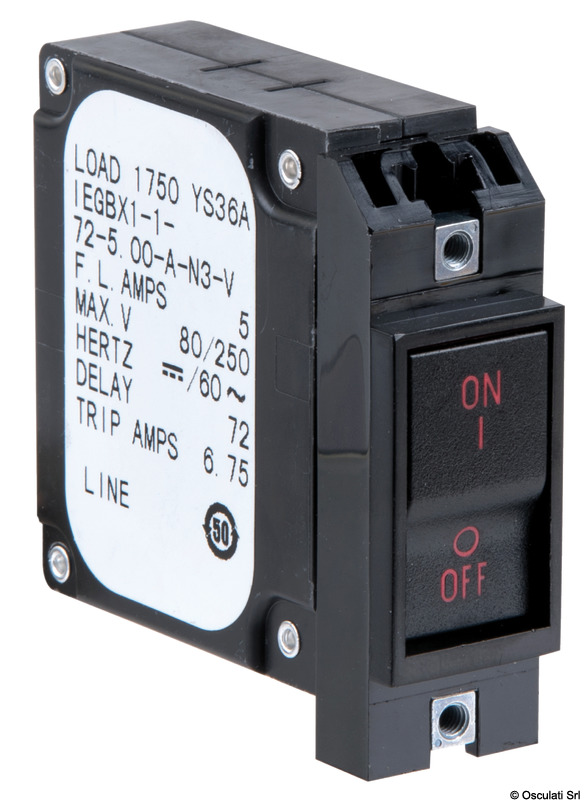 Flush mount lever switch vertical mounting 20 A