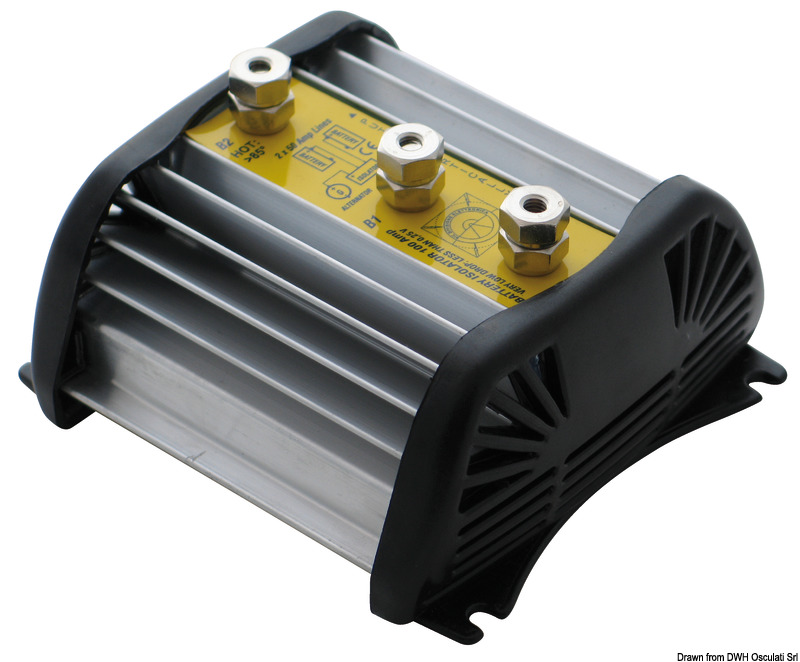Permettono di ricaricare più batterie contemporaneamente, dando la preferenza alla batteria più scarica.Separano elettricamente ciascuna batteria per evitare che quella con carica maggiore defluisca in quella più scarica.Carcassa in alluminio, con ampia alettatura atta a disperdere efficacemente il calore.
