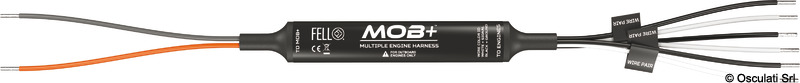 Un efficace sistema di sicurezza che spegne automaticamente il motore appena il trasmettitore (xFOB) si trova immerso oltre 10 cm oppure a più di 12 m dal ricevitore (xHUB). Il kit base è composto da un ricevitore da montare in plancia (xHUB) e da un trasmettitore portatile (xFOB) per il guidatore. Ulteriori 3 trasmettitori (totale 4) possono essere collegati al ricevitore e agire da sistema di sicurezza per bambini o animali presenti a bordo.Per accendere il motore, basterà cliccare sul xFOB e poi avviare normalmente.Nel caso in cui xFOB non sia presente a bordo o scarico si potrà accendere ugualmente il motore tramite l’xHUB. Dopo 6 secondi dall’attivazione del MOB sarà possibile riaccendere il motore. Se l’xHUB non è connesso ad un motore lancerà comunque un allarme sonoro in caso di caduta in mare. L’xFOB può essere indossato tramite gli accessori:- braccialetto in silicone (xBAND);- clip di fissaggio su giubbini salvagente o cintura (xTAG);- cinghietto da appendere al collo (xTAG). Funziona con tutti i modelli di motore. Universale 12/24V. La batteria CR2032 dell’xFOB ha una durata di 300 h e può essere facilmente sostituita.