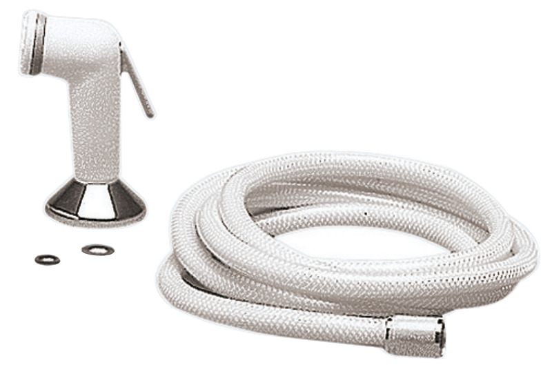 Doccia a levetta in ottone cromato e plastica, molto comoda e pratica. Premendo il pulsante, si apre direttamente il circuito idrico azionando l’autoclave. Evita un rubinetto intermedio di chiusura. Particolarmente indicata per installazioni in coperta.
