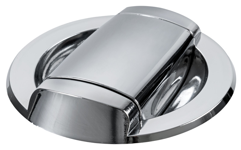Doccia Saturn solo fredda, estetica flat , a scomparsa, installazione orizzontale o verticale.Vano doccia provvisto di una guarnizione antivibrante.Regolazione del flusso d’acqua tramite bottone push lock che consente di bloccare il getto d’acqua.