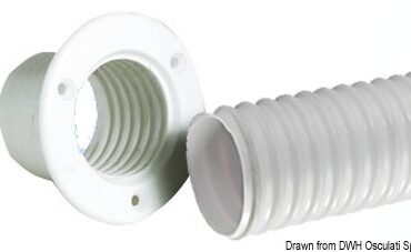 Spirale di rinforzo. Fabbricato con le stesse misure dei tubi originali OMC, Yamaha, Mercury ecc.
