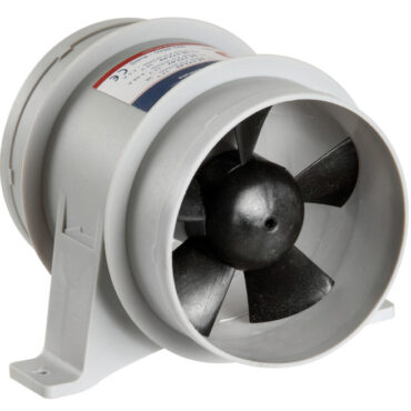 Prodotto "Water resistant” fabbricato in accordo ISO 8846 e norme CE - RoHS.Indicato per ventilare e raffreddare in maniera efficace sia cabine sia vani motore.