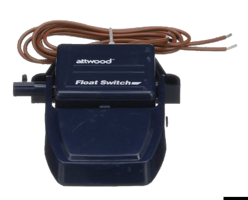 Interruttore a galleggiante dal design compatto e dal basso profilo progettato per convertire le pompe di sentina manuali Attwood ed altre pompe elettriche non automatiche al funzionamento automatico. Può essere montato su qualsiasi superficie, da quella orizzontale fino a 24°.Il meccanismo sigillato garantisce protezione dall'umidità, accensione dei fumi e schock elettrici. Privo di mercurio.Attiva la pompa al raggiungimento di un livello dell'acqua di 50 mm.