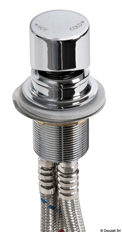 Ideale per docce interno/esterno, completi di 3 tubi inferiori di collegamento in calza acciaio inox.