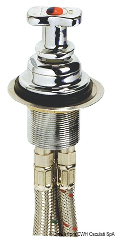 Ideale per docce interno/esterno, completi di 3 tubi inferiori di collegamento in calza acciaio inox.