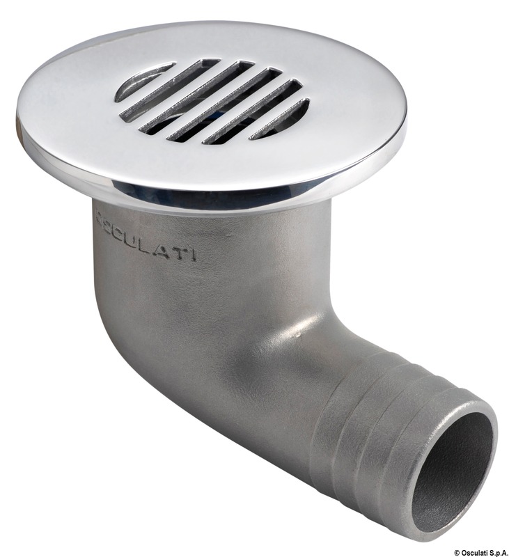 In acciaio inox 316; con sistema di non ritorno grazie ad una pallina interna che blocca i riflussi. Viti a scomparsa.