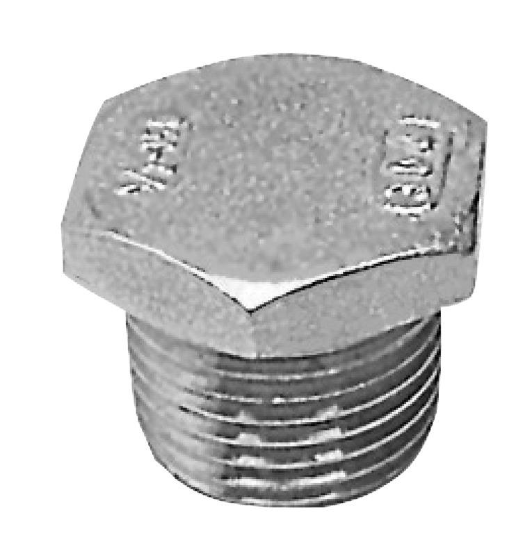 SS pipe cap 3/8"