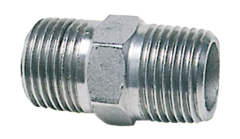 SS double pipe nipple 2"
