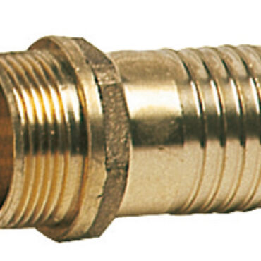 Cast brass male hose adaptor 3/4" x 25 mm