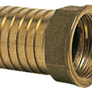 Cast brass female hose adaptor 3/4" x 25 mm