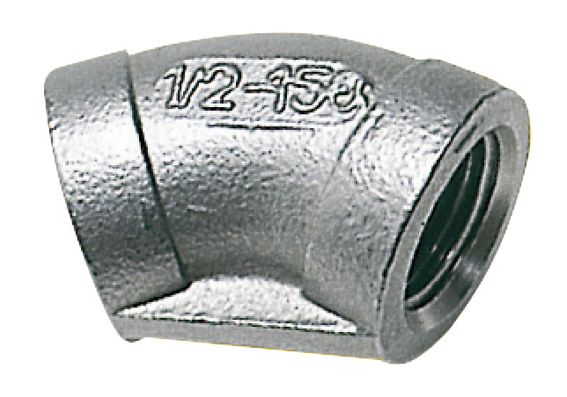 45° elbows female/female 1"1/4