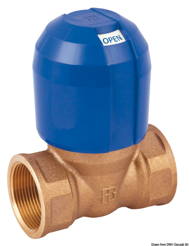 GUIDI Alex bronze non-stick valve 1"