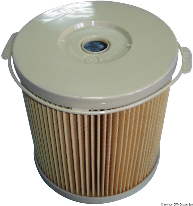 SOLAS cartridge 30 micron Racor 900 since 2004