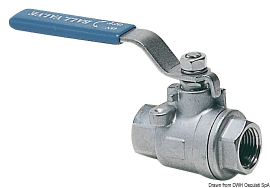 In acciaio inox AISI 316.