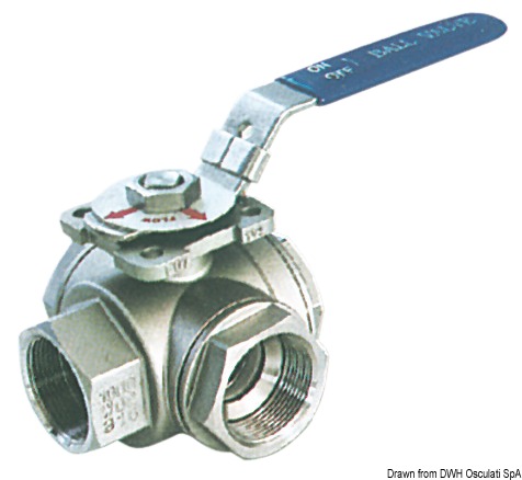 In acciaio inox AISI 316; complete di blocco sulla maniglia. Soddisfa la ISO 8099 per lo scarico delle acque nere.