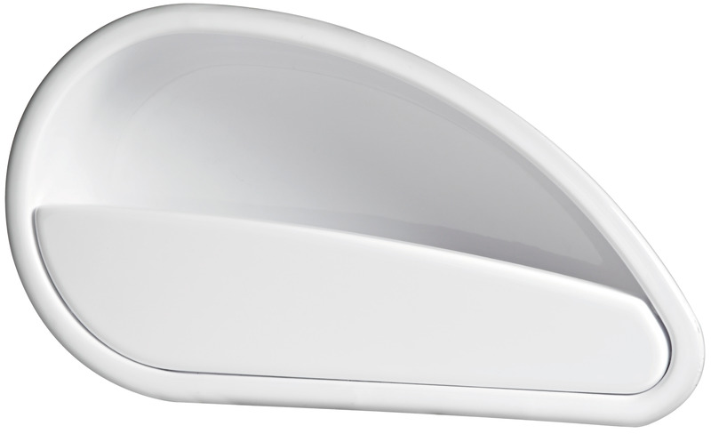 Predisposto per montaggio casse stereo, in ABS bianco lucido.