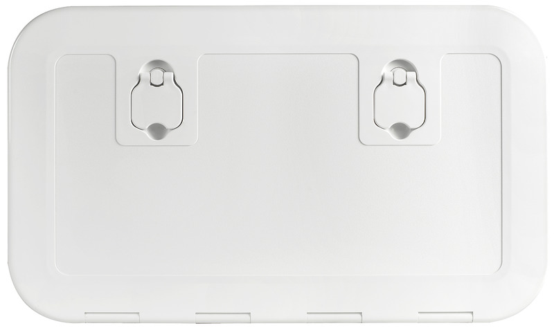 White flush inspection hatch 600 x 350 mm